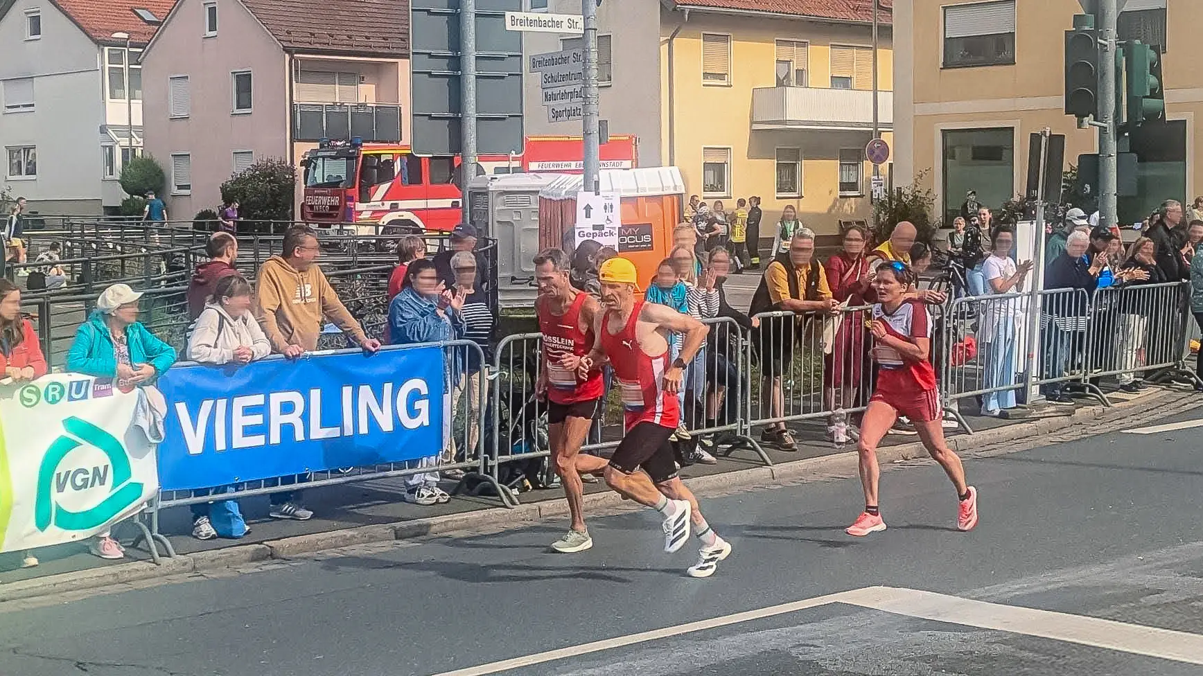 VIERLING unterstützt Fränkische Schweiz Marathon.