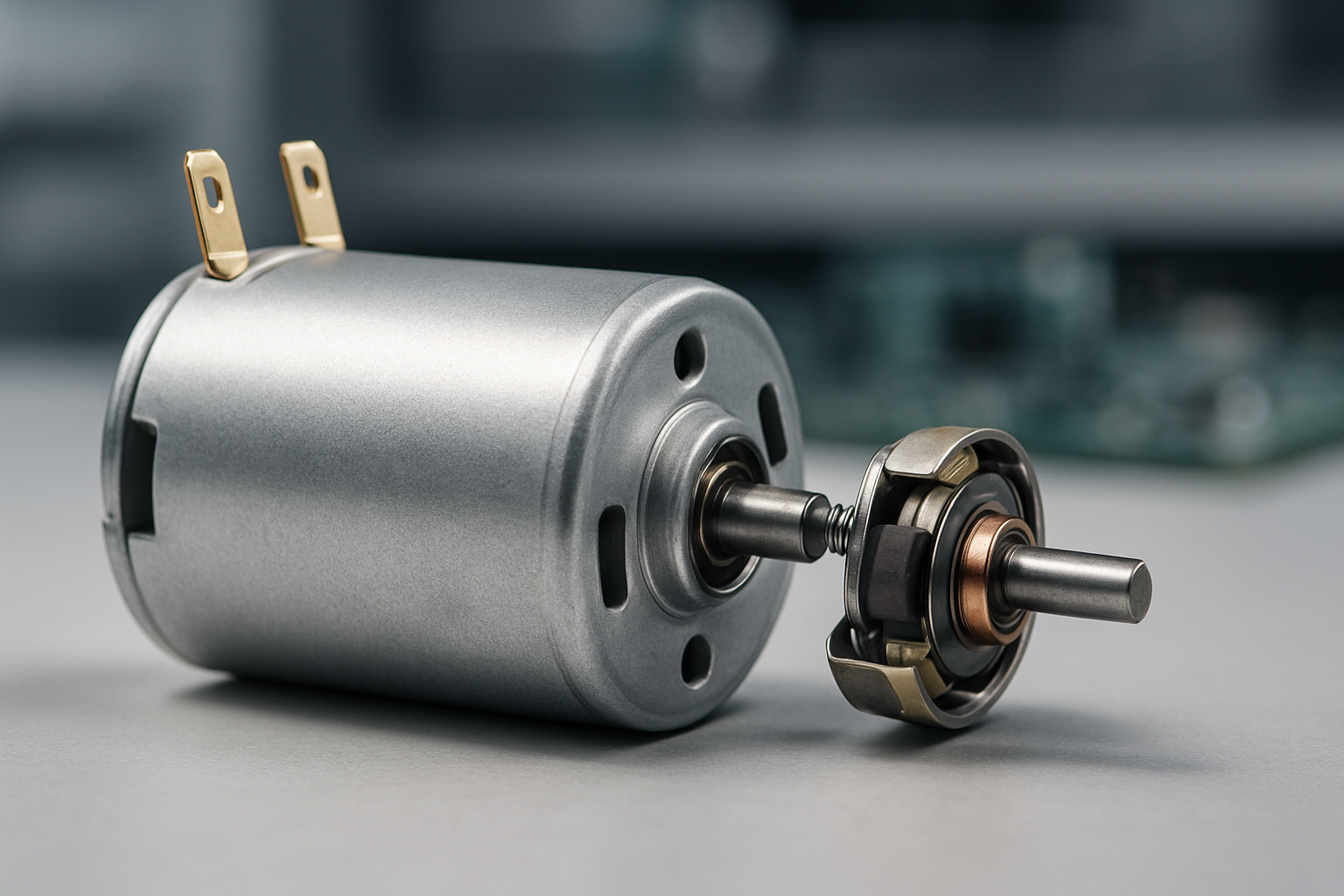 dc motor brushed